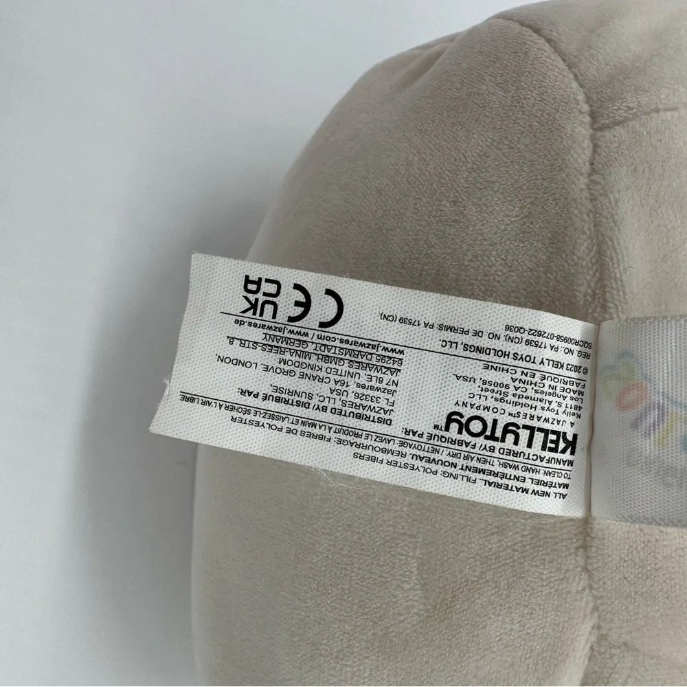 Squishmallows Purple and Cream Panda Plush